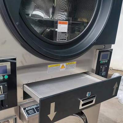 投币式刷卡扫码下洗上烘 自助洗衣店用设备洗涤双层堆叠洗衣机