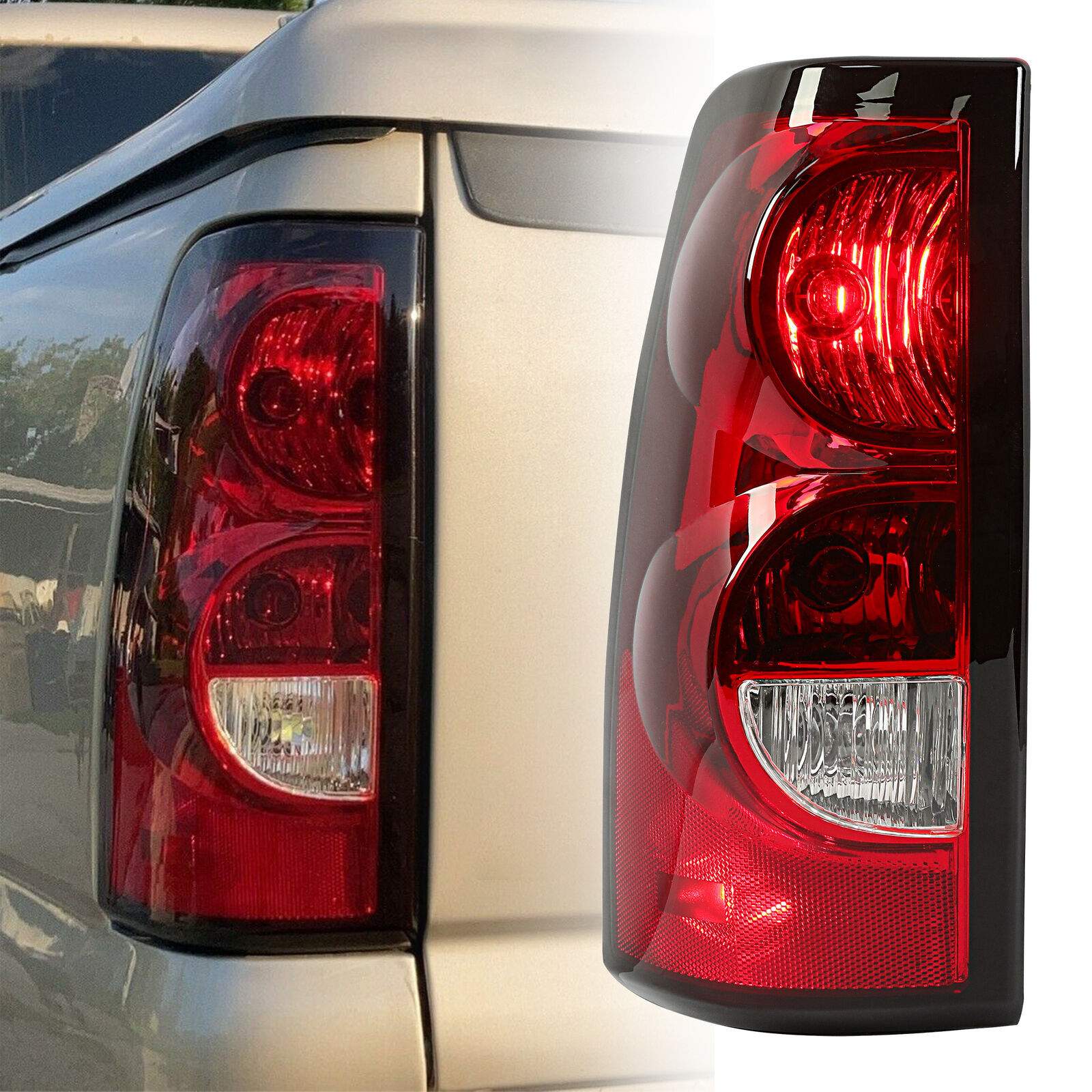 适用雪弗兰索罗徳chevy Silverado 03-06后保险杠后尾灯tail lamp