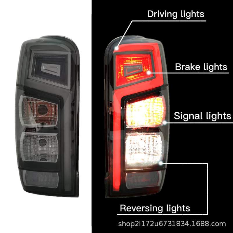 适用于2019 triton L200尾灯总成改装高配led后灯l200 tail light