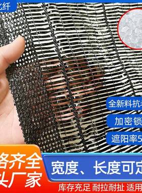 生姜平针遮阳网黑色抗老化防晒平织网蓝莓蔬菜水果大棚农用遮阳网