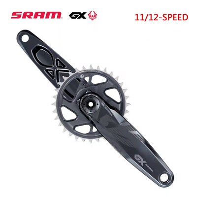 SRAM速联登山车中空一体GX曲柄碟片 山地越野自行车DUB曲柄12速盘