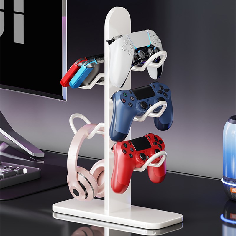 耳机支架,游戏控制器存储架,游戏控制台存储架,多功能耳机放置架