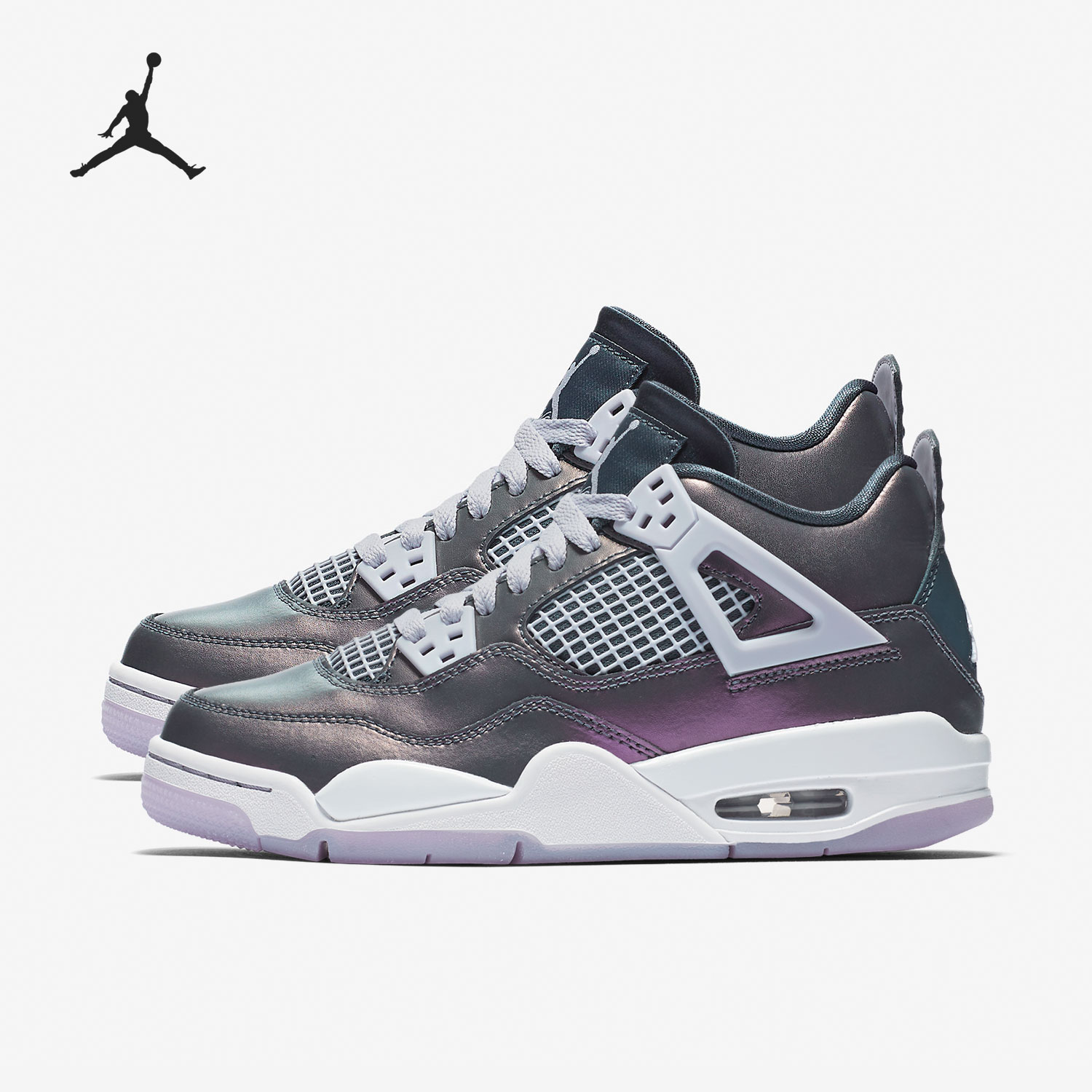 Nike/耐克正品Jordan 4 GS AJ4 女子大童篮球鞋BQ9043-400