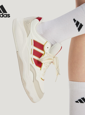 Adidas/阿迪达斯正品LITE SHUFFLE男女日常低帮系带休闲鞋KH9021