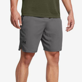 安德玛正品 1370382 夏季 男子纯色舒适透气休闲运动短裤 025 新款