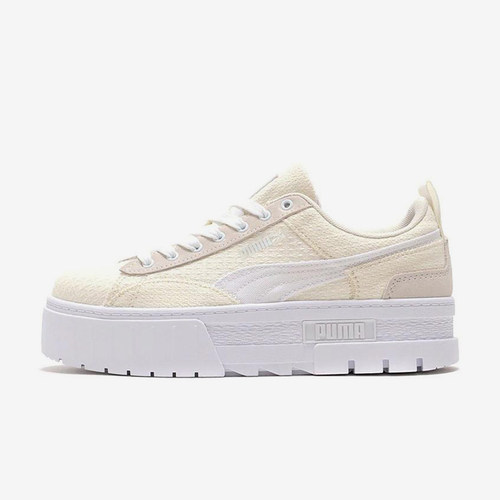 Puma/彪马正品春季新款女士经典轻便厚底休闲低帮板鞋383687-01