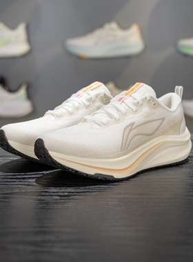 李宁正品赤兔8女子舒适透气百搭运动训练系带低帮跑步鞋ARPV014-1