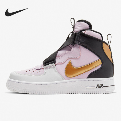 Nike/耐克正品儿童圆头合成革解构魔术贴高帮板鞋BQ3598-500