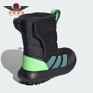 Adidas WINTERPLAY小童加绒保暖高帮雪地靴JQ2630 阿迪达斯正品