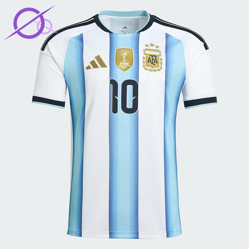 Adidas/阿迪达斯正品阿根廷男士针织修身圆领足球运动T恤KA8117