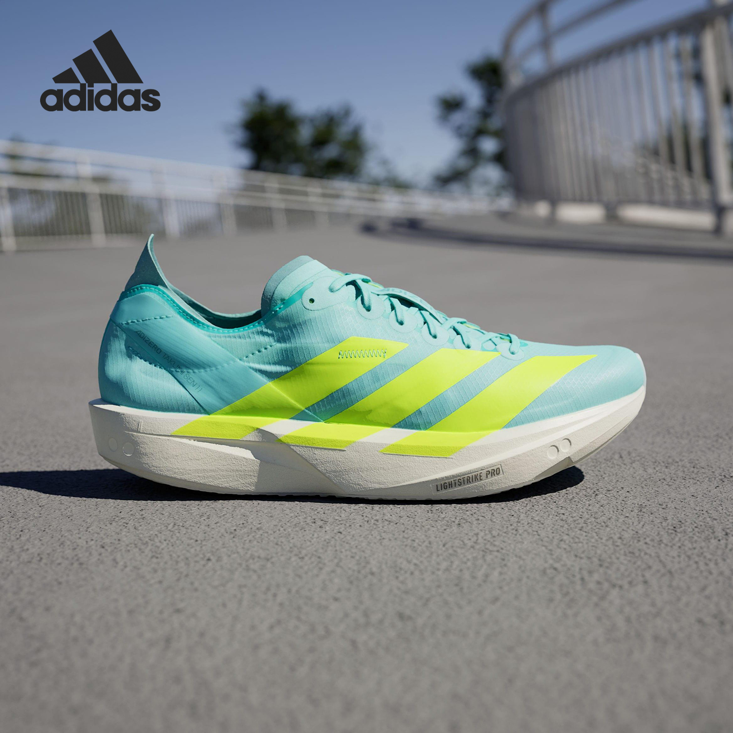 Adidas/阿迪达斯正品SEN 11男士耐磨竞速运动轻盈跑步鞋JQ2813