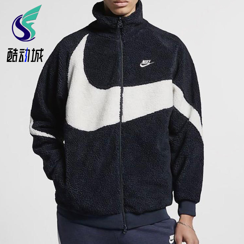 耐克男子立领保暖外套