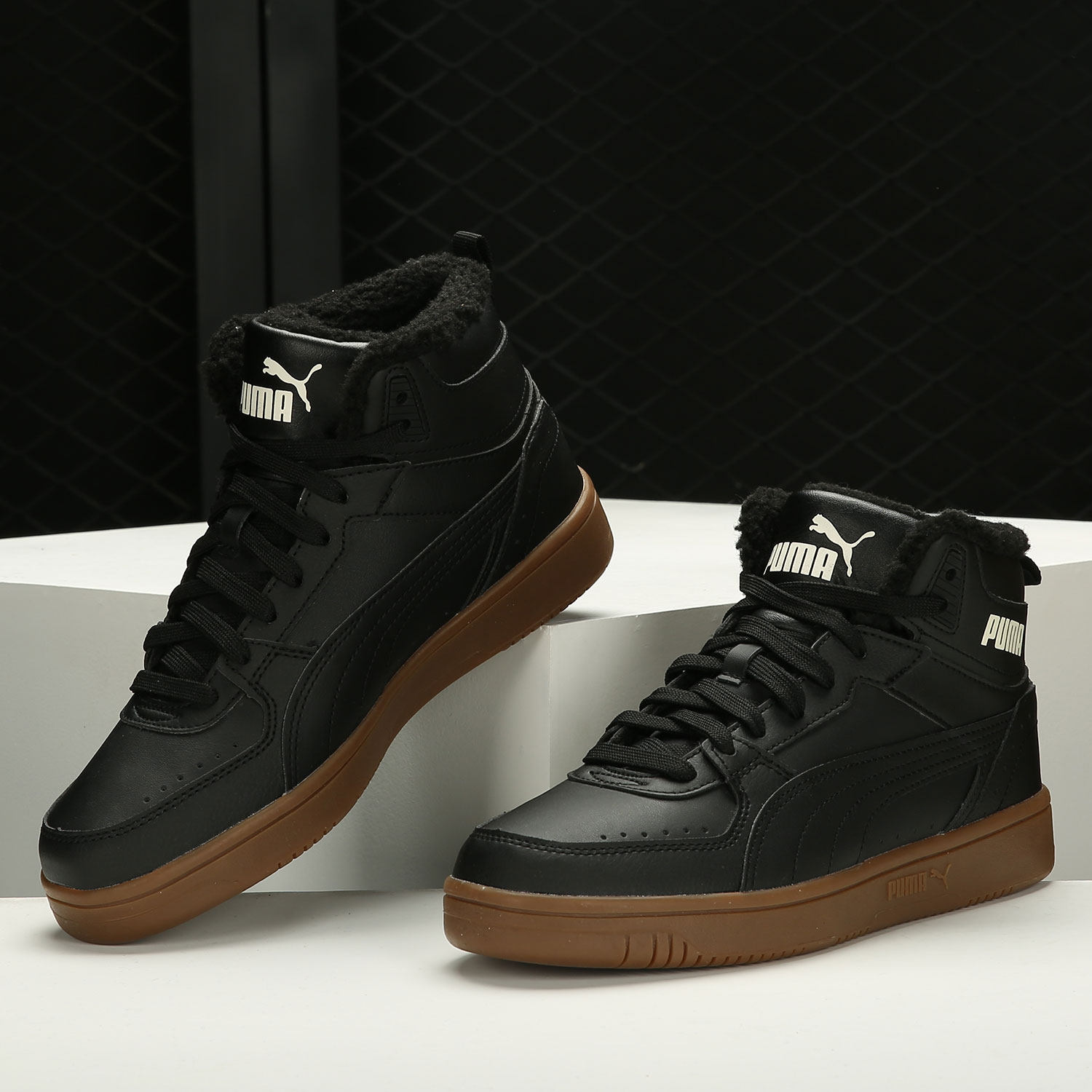 Puma/彪马正品2021秋季新款男女高帮加绒保暖板鞋375576-06,运动鞋new,板鞋,淘宝优惠券,粉丝福利购,淘宝优惠卷