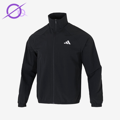 Adidas/阿迪达斯正品M SL WV TT男士户外梭织运动立领外套JM1772