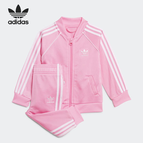 Adidas/阿迪达斯正品三叶草春季新款婴童运动训练套装HE4742