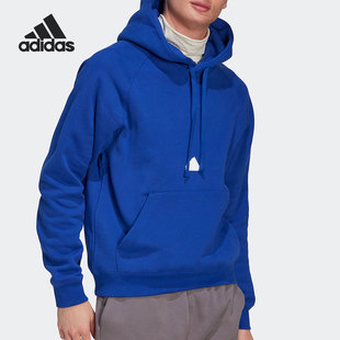 新款 秋季 男子舒适加绒套头卫衣HN1953 阿迪达斯正品 Adidas