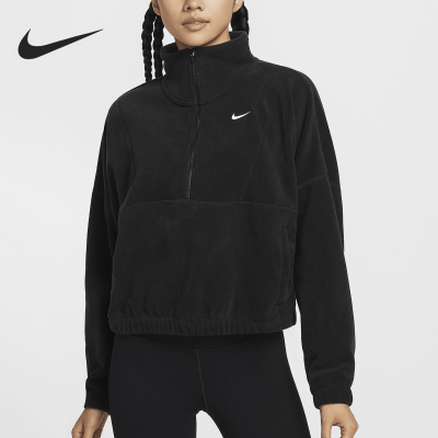 Nike/耐克正品One Therma-FIT女士休闲摇粒绒卫衣FV7956-010