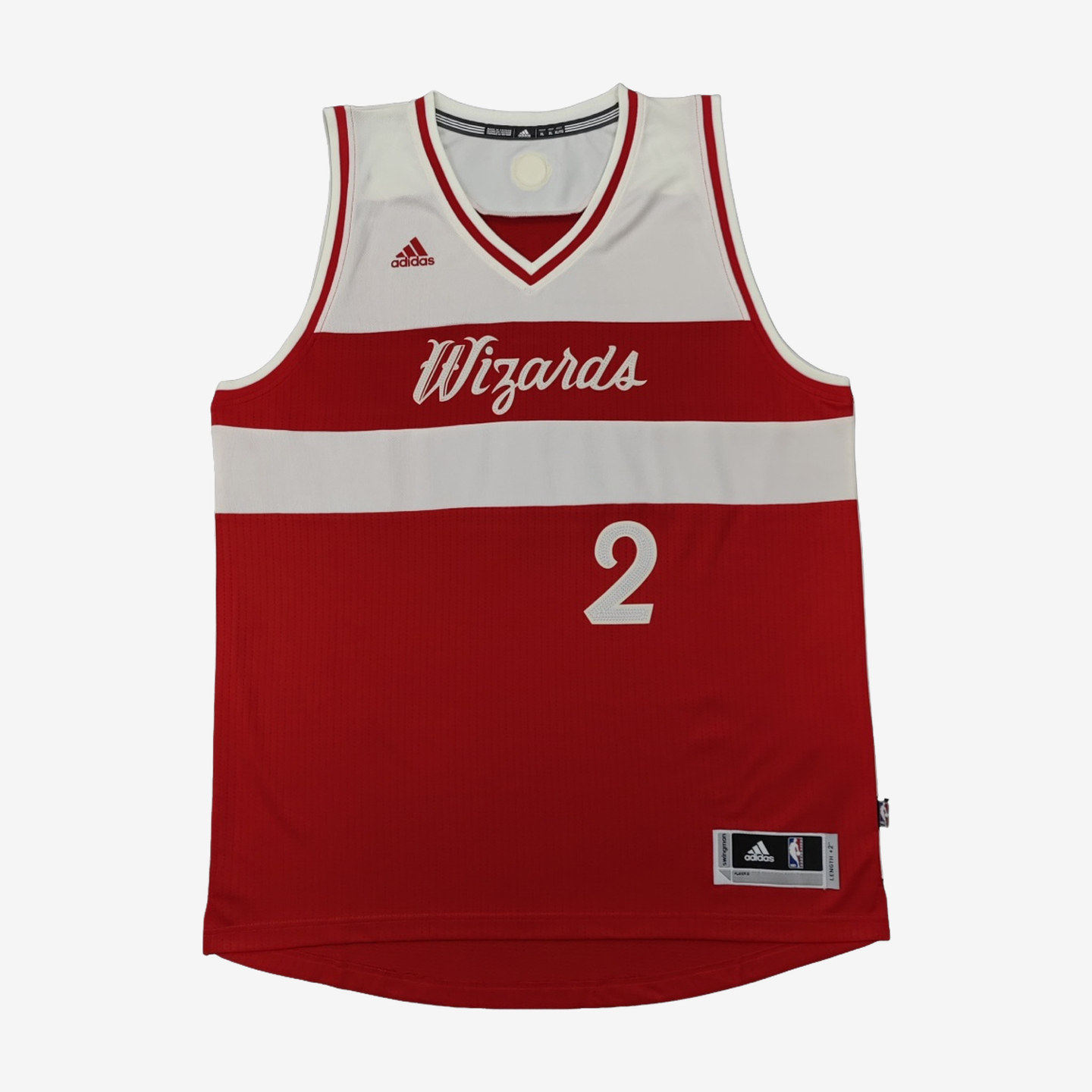Adidas阿迪达斯正品华盛顿奇才男女球迷版背心运动篮球服AT1511
