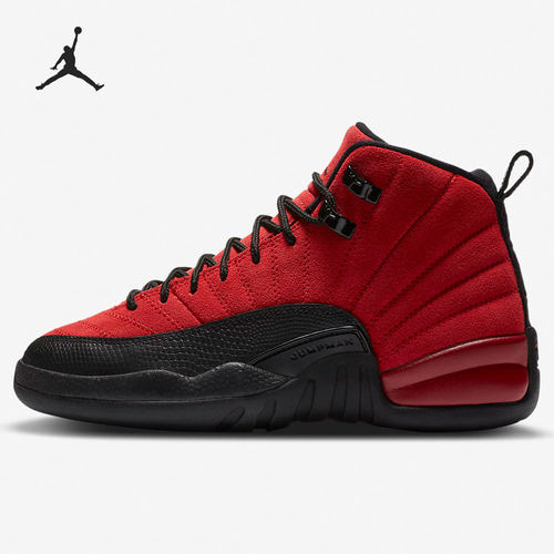 Nike/耐克正品AIR JORDAN 12 RETRO GS AJ12大童运动鞋153265-602