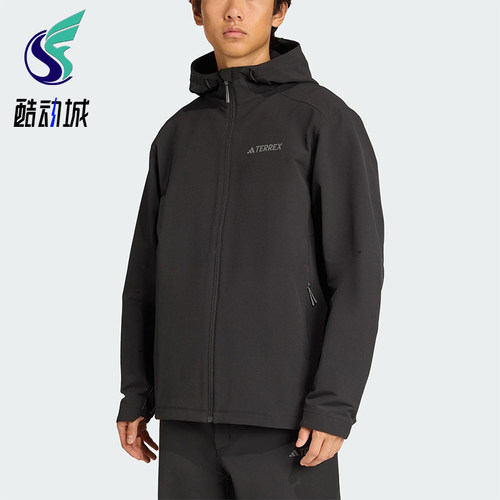 Adidas/阿迪达斯正品2025秋季款男士日常连帽保暖运动外套JV6233