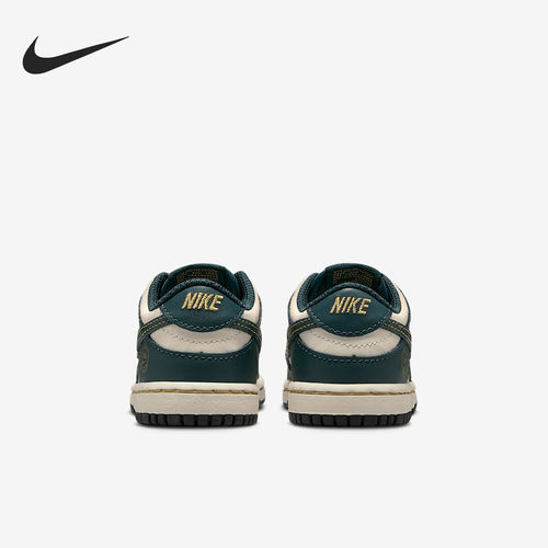 Nike/耐克正品Dunk Low 婴童运动复古低帮透气板鞋FB9107-301