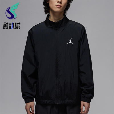 Nike/耐克正品JORDAN男士立领梭织轻盈经典休闲外套IH0832-010