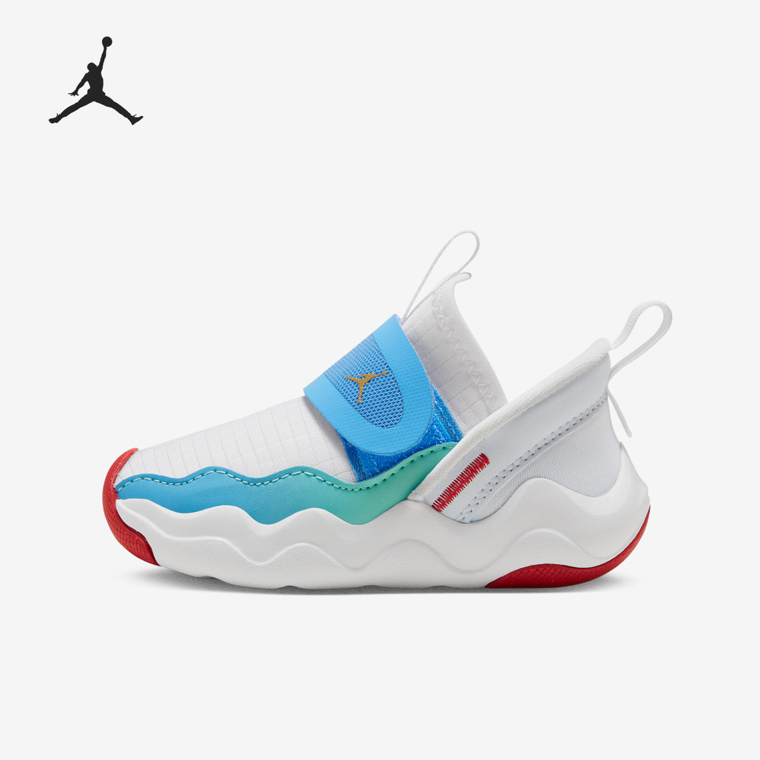 Nike/耐克正品2023款一脚蹬魔术贴小童运动休闲鞋FN8898-171