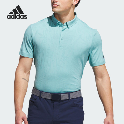 Adidas/阿迪达斯正品GO-TO TXT男士修身高尔夫POLO衫JL7891