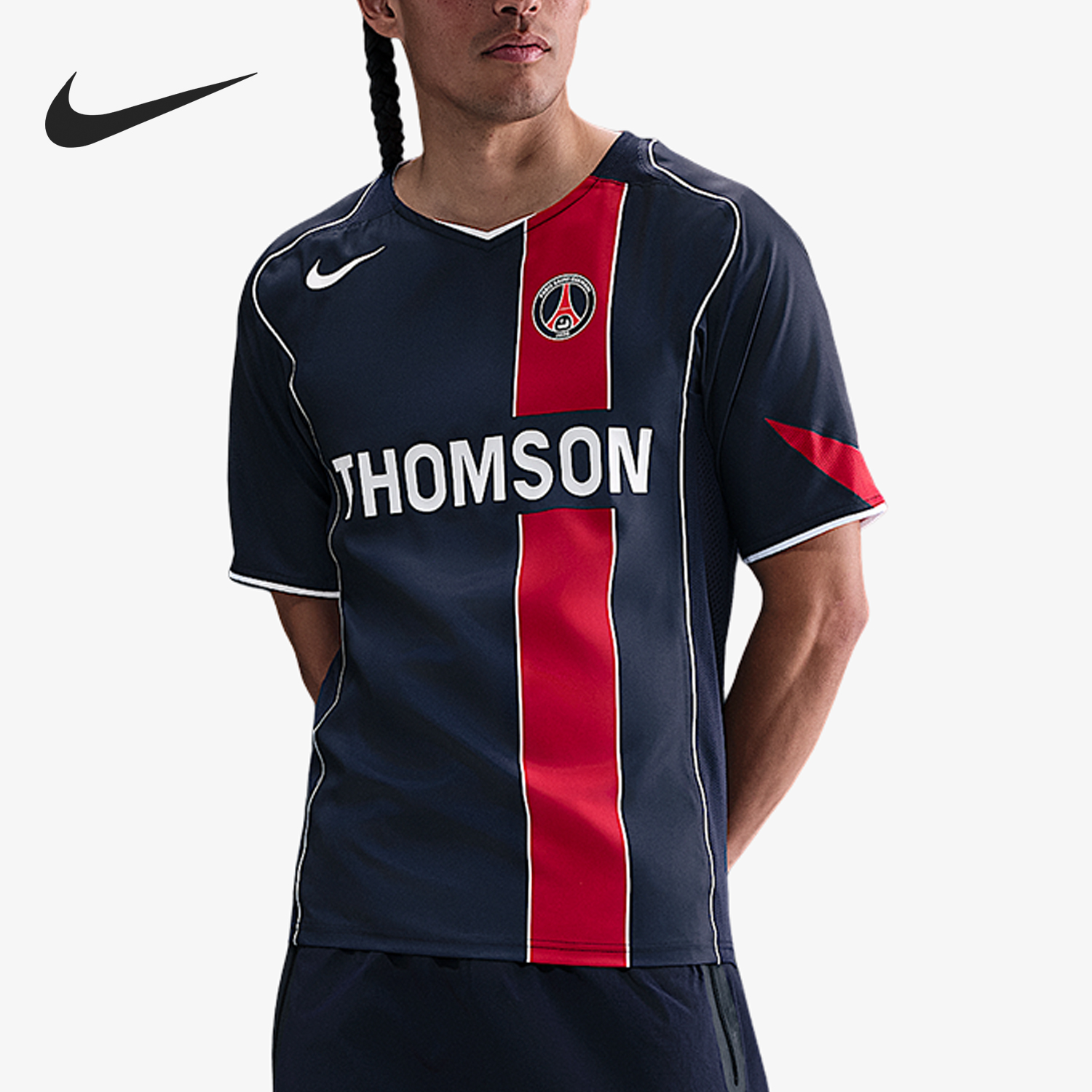 Nike/耐克正品巴黎圣日耳曼男士透气足球运动T恤IF9578-410