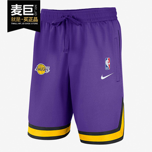 Nike/耐克正品当季新款男子休闲NBA湖人队篮球运动短裤 CQ7487