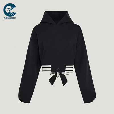 Adidas/阿迪达斯正品三叶草女士日常短款时尚休闲宽松卫衣KX4642