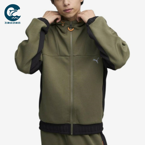 Puma/彪马正品男女同款宽松休闲猫耳连帽长袖夹克635048-81
