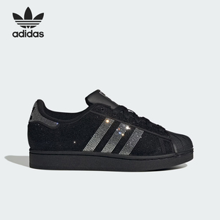 Adidas/阿迪达斯正品三叶草女士日常低帮系带耐磨休闲板鞋IH4200
