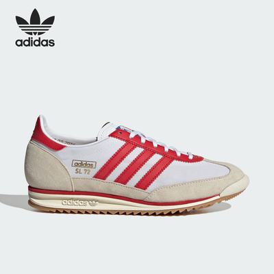 阿迪达斯女士经典复古薄底运动鞋