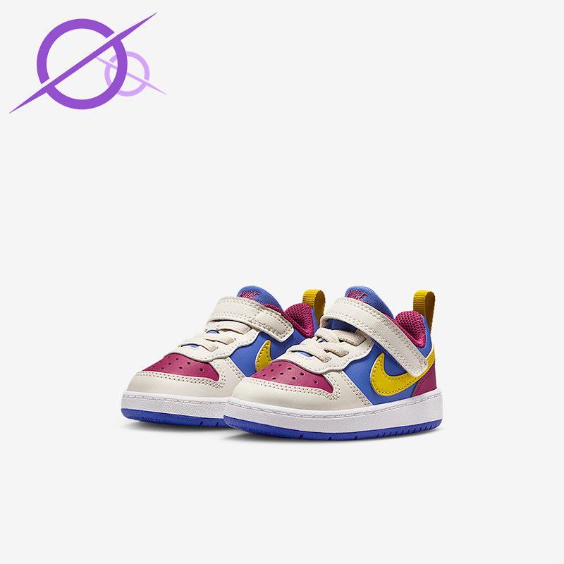 Nike/耐克正品Court Borough婴童低帮魔术贴运动休闲鞋IM2183-633