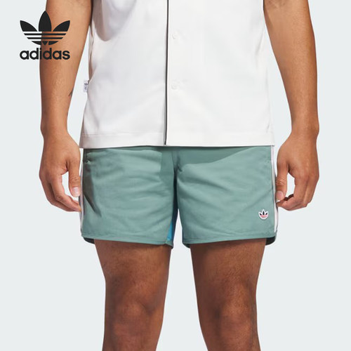 Adidas/阿迪达斯正品三叶草男女同款时尚运动户外短裤JF3152
