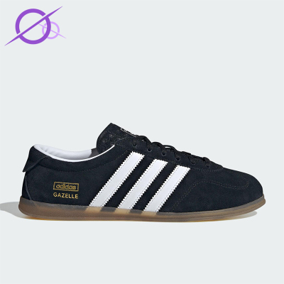 Adidas/阿迪达斯正品GAZELLE 女士休闲经典薄底运动德训鞋JR8886