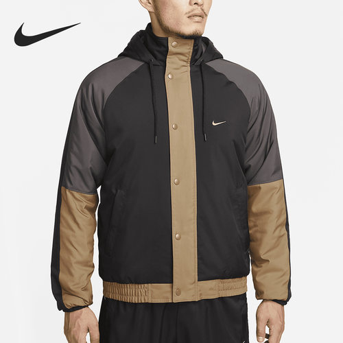 Nike/耐克正品新款男子运动休闲保暖加厚连帽棉服DQ6199-010