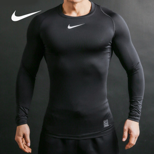 Nike/耐克正品 PRO 男子新款篮球跑步运动训练长袖紧身衣 838078