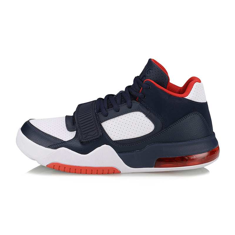 李宁男鞋冬季新款篮球鞋耐磨防滑舒适时尚潮流运动休闲鞋AGBN025