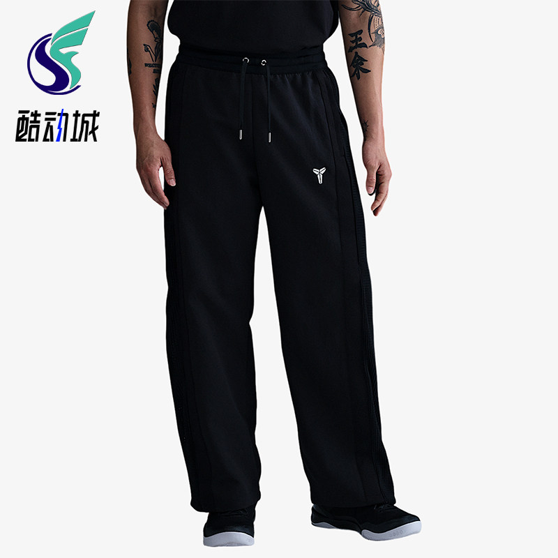 Nike/耐克正品KOBE男裤简约褶裥拼接休闲运动长裤IB0010-010