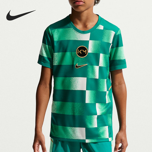 Nike/耐克正品大童吸湿排汗舒适足球运动短袖T恤IO0720-389