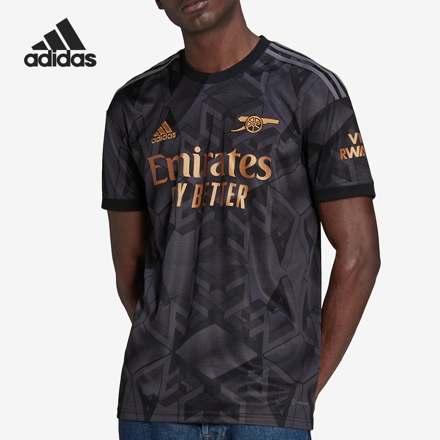 Adidas/阿迪达斯正品22-23阿森纳3号蒂尔尼球员版球服 H35902
