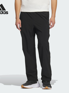 Adidas/阿迪达斯正品2025新款男士户外健身经典透气运动裤JZ8396