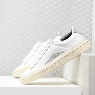Han Basket 联名男女款 低帮小白鞋 367185 Puma 休闲滑板鞋 彪马正品