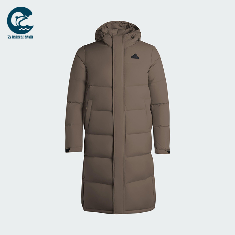 Adidas/阿迪达斯正品LONG DOWN JACKET2男女保暖长款羽绒服KF6743