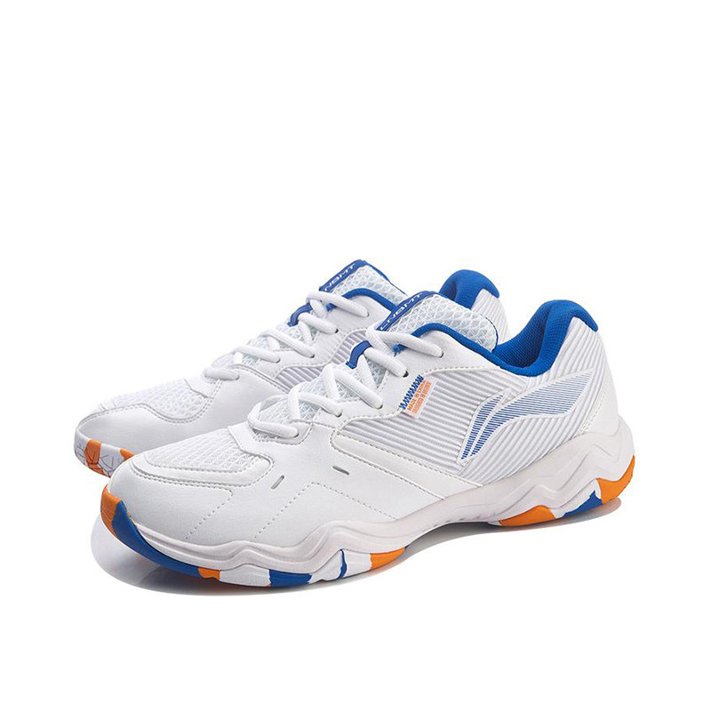李宁正品音浪2代男女同款耐磨透气包裹性支撑羽毛球鞋AYTR009-1