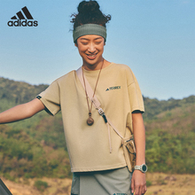 Adidas/阿迪达斯正品W CAMPYX TEE SS女子运动短袖T恤IC1966