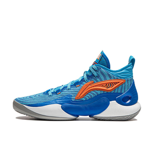 李宁正品驭帅18男子潮流舒适耐磨中帮稳定实战篮球鞋ABAU009-14