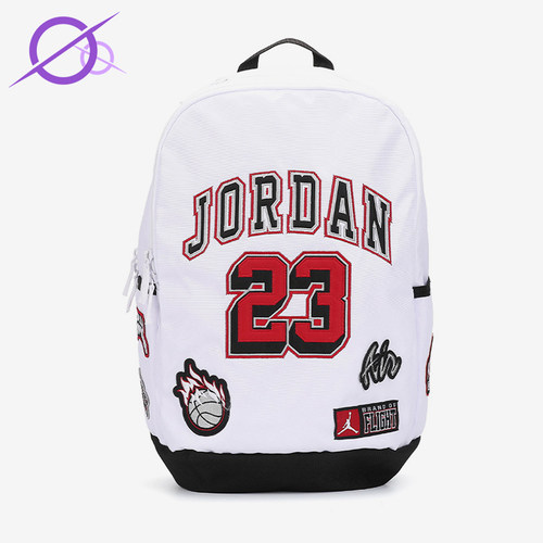 Nike/耐克正品JORDAN品牌Logo徽标双肩包经典双肩背包FV4558-100